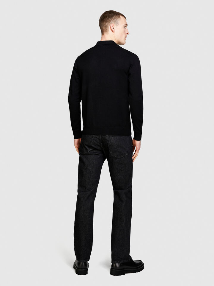 San Francisco regular fit jeans - men's regular fit jeans - Black | Sisley image number 3